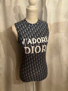 美品　Christian Dior ガリアーノ期 トロッター タンクトップ