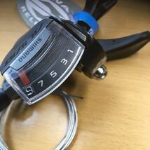 【3×9速 左右シフター】 未使用 SHIMANO ALIVIO シマノ アリビオ SL-M4000 Rapidfire Plus 3×9s_画像3