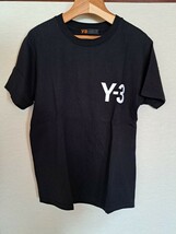 Y-3 YOHJIYAMAMOTO Tシャツ ブラック_画像1