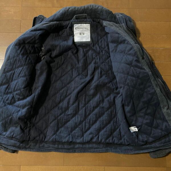 エアロポステール ジャケット メンズ M 中綿入り ミリタリー