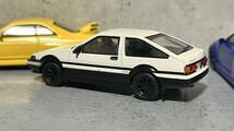 1/64 京商 スカイライン GT-R R34 R33 Zチューン 400R ニスモ スプリンター トレノ AE86_画像3