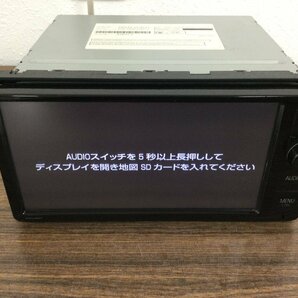 トヨタ 純正 メモリーナビ NSZN-W64T 地図SD欠品 フルセグ Bluetooth          2400347 2J9-2 市    の画像1