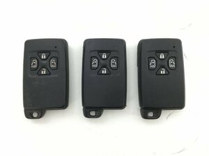 1 jpy start! Toyota original 20 Alphard smart key 4 button 3 piece 2400350 2J1-2 height 