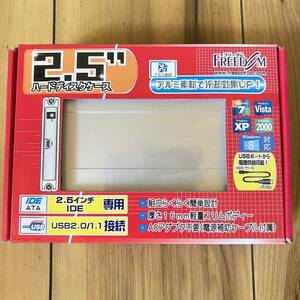  new goods * unused *2.5 hard disk case *2.5IDE exclusive use USB2.0/1.1 connection 