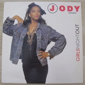 JODY (JODY WATLEY) - GIRLS NIGHT OUT / MY HOUSE (4-FREE) UK盤12インチ (1985年リリース)