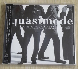 quasimode - SOUNDS OF PEACE 国内盤帯付きCD (2008年 / GENEON) (タブゾンビ / 中村雅人 / SLEEP WALKER / Dwight Trible参加)