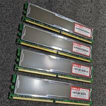 【中古】DDR2メモリ 8GB(2GB4枚組) UMAX Pulsar DCDDR2-4GB-800 [DDR2-800 PC2-6400]_画像4