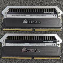 【中古】DDR4メモリ 16GB(8GB2枚組) CORSAIR DOMINATOR PLATINUM CMD16GX4M2B3000C15 [DDR4-3000 PC4-24000]_画像2