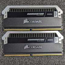 【中古】DDR4メモリ 16GB(8GB2枚組) CORSAIR DOMINATOR PLATINUM CMD16GX4M2B3000C15 [DDR4-3000 PC4-24000]_画像1