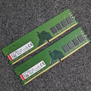 【中古】DDR4メモリ 16GB(8GB2枚組) Kingston CBD26D4U9S8ME-8 [DDR4-2666 PC4-21300]