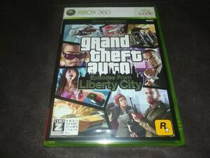 XBOX360 新品未開封 グランド・セフト・オート エピソード・フロム・リバティーシティ grand theft auto Episode From Liberty City