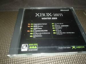 XBOX 新品未開封 XBOX-ism WINTER 2003 DEMO DISC 非売品 魔牙霊・ソニック ヒーローズ・PGR2・segaGT Online・グーリーズ・O・TO・GI 等 