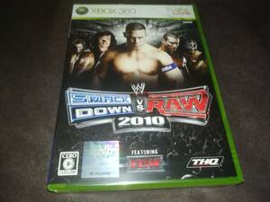 XBOX360 新品未開封 2010 SMACKDOWN VS RAW THQ WWE