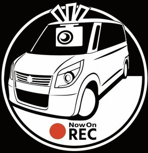 車種やカラー変更承ります　スズキ　パレット　ドラレコ　ドライブレコーダー　ステッカー