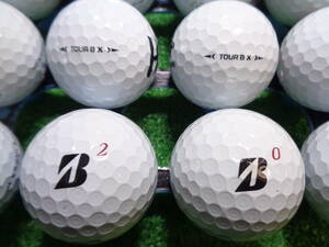 [BR892] ブリヂストン ツアービーエックス 22年 BRIDGESTONE TOUR BX 20球 ロストボール 【中古】