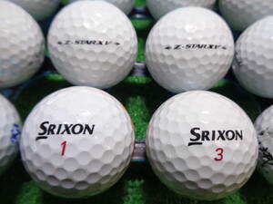 [MSR343] 【マジック】 B級 スリクソン ゼットスター エックスブイ 21年 SRIXON Z・STAR XV 20球 ロストボール 【中古】