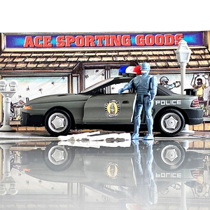 トイアイランド ロボコップ OCP インターセプター パトカー フィギュア付き Toy Island RoboCop OCP Interceptor Patrol Car with Figure