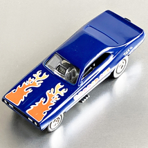 1/64 ジョニーライトニング 1971 プリムス ダスター ファニーカー Johnny Lightning '71 Plymouth Duster Funny Car NHRA Rrrrip Off_画像7