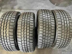 ダンロップ ウィンターマックスWM01 215/55R17 2017年製 4本 レクサスHS エスティマ カムリ オデッセイ ジューク ティアナ ヴェゼル