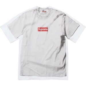 即決！S MM6 Box Logo Tee Maison Margiela White シュプリーム メゾンマルジェラ Tシャツ ホワイト 白 国内 新品 ボックスロゴ ボゴ