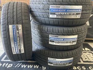 ◆神奈川県座間市より 新品! 即納! 4本Set 255/45R20 255/45-20 TOYOプロクセスコンフォート2S C2S メルセデス ベンツ EQC GLC クーペ