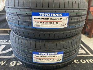 ◆新品! 即納 2本Set 255/45R20 255/45-20 TOYOプロクセススポーツ2 PS2 日産アリア エクストレイル 三菱 アウトランダー PHEV タイヤ