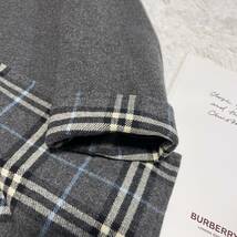 大きいサイズ バーバリー BURBERRY ウールコート カシミヤ混 ダブルフェイス Burberrys 旅行 通勤40_画像8