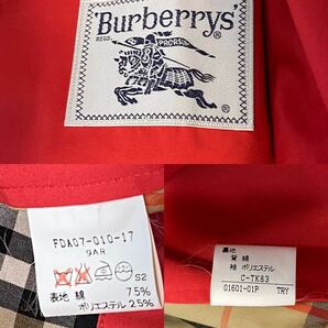 バーバリー BURBERRY バーバリーロンドン ステンカラーコート トレンチコート Burberrys 旅行 行楽 9号の画像9