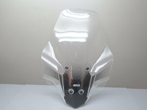 ★MT-09トレーサー (RN36J) GIVI ジビ製 ロングスクリーン ウインドシールド 240219DK0125