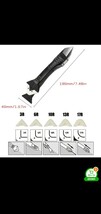 5 In 1 シリコンスクレーパー、接着剤リムーバーナイフ、簡単コーキング仕上げ_画像5