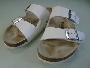 BIRKENSTOCK/ビルケンシュトック　ARIZONA/アリゾナ　レザー　41A3　EU40　26ｃｍ　L9M7　中古