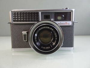 minolta/ミノルタ　HI-MATIC/ハイマチック　３５ｍｍフィルム　コンパクト　カメラ　昭和レトロ　中古　未チェック部品取りジャンク品