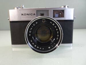 KONICA/コニカ　auto S1,6　３５ｍｍフィルム　レンジファインダー　カメラ　昭和レトロ　未チェック部品取りジャンク品