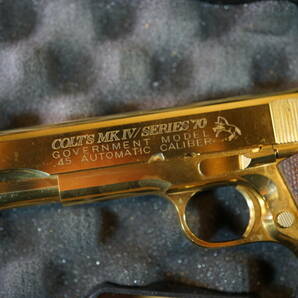 極希少 ZEKE GOVERNMENT .45 AUTO MK Ⅳ SERIES`70 ラージマーキング ジーク 真鍮GM Milld Brass Modelの画像2