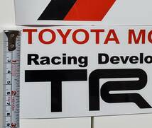 トヨタ■TRD TOYOTA MOTOR SPORTS ステッカー 黒色&赤色バージョン 左右2枚セット_画像4