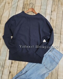 R.H ViNTAGE ロンハーマンヴィンテージ Sweat pullover スウェット トレーナー ユニセックス 重ね着 濃ネイビー