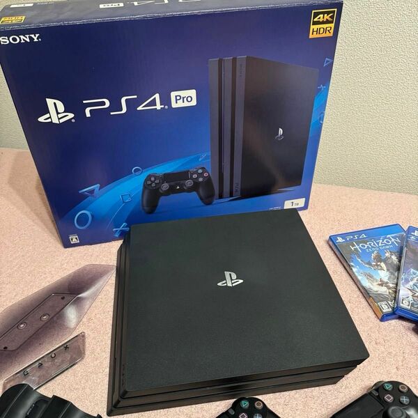 PS4 Pro CUH-7000B PlayStation ジェットブラック SSD換装済