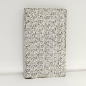 ●ゴヤール GOYARD 長財布 ホワイト レザー[Jコレ]TA 290