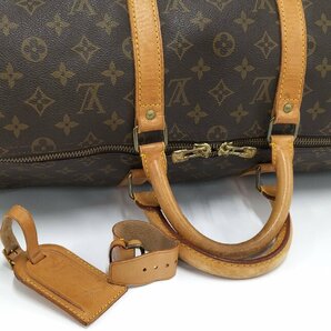 ●ルイヴィトン LOUIS VUITTON キーポル50 モノグラム ブラウン ボストンバッグ トラベルバッグ M41426 [Jコレ]yu121の画像6