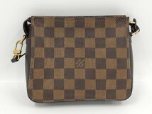 ●ルイヴィトン LOUIS VUITTON トゥルースメイクアップ ポーチ ダミエ・エベヌ N51982[Jコレ]TA 254/dc_画像2