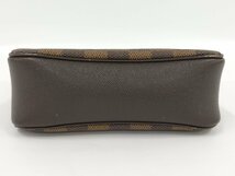 ●ルイヴィトン LOUIS VUITTON トゥルースメイクアップ ポーチ ダミエ・エベヌ N51982[Jコレ]TA 254/dc_画像7