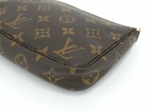 ●ルイヴィトン LOUIS VUITTON ポシェットアクセソワール アクセサリーポーチ モノグラム M51980[Jコレ]C29TA1_画像3