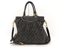 【中古】LOUIS VUITTON ネオ カビィMM 2WAY ショルダーバッグ モノグラム デニム M95351_画像2