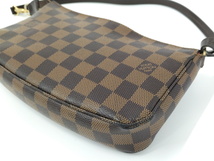 【中古】LOUIS VUITTON ポシェット アクセソワール ポーチ ダミエ エベヌ N41206_画像3