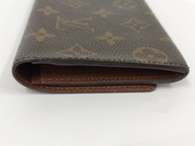 【中古】LOUIS VUITTON ポルト 円 3カルトクレディ 二つ折り長財布 モノグラム M61818_画像5