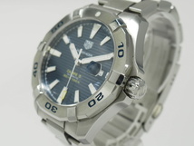 【中古】TAG Heuer アクアレーサー 自動巻き SS ネイビー文字盤 WAY2012_画像3