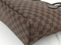 【中古】LOUIS VUITTON ネヴァーフルPM トートバッグ ダミエ エベヌ N41359_画像3