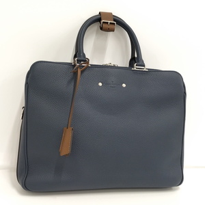 【中古】LOUIS VUITTON 2WAY ビジネスバッグ アルマンドブリーフケースMM トリヨン ネイビー M54380