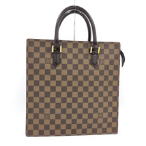 【中古】LOUIS VUITTON ヴェニス PM ハンドバッグ ダミエ エベヌ N51145_画像1