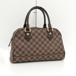 【中古】LOUIS VUITTON ドゥオモ ハンドバッグ ダミエ エベヌ N60008